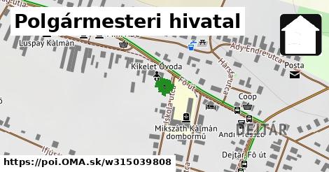 Polgármesteri hivatal