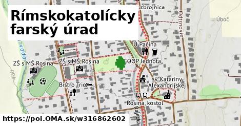 Rímskokatolícky farský úrad