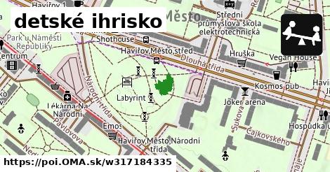 detské ihrisko