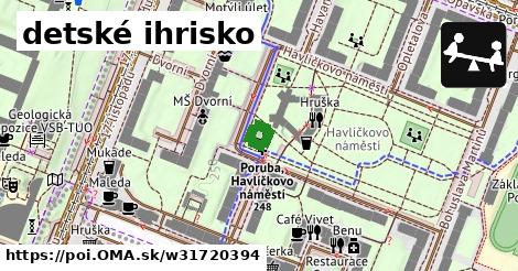 detské ihrisko