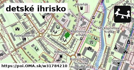 detské ihrisko