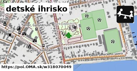 detské ihrisko