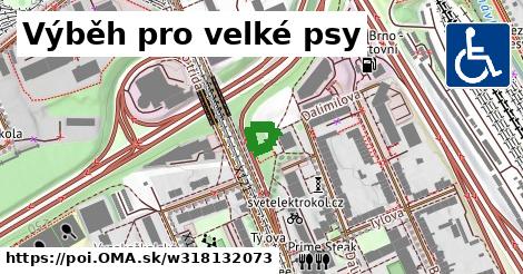 Výběh pro velké psy