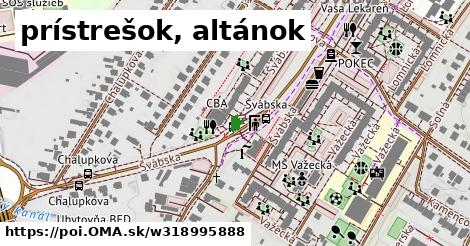 prístrešok, altánok