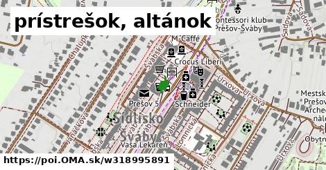 prístrešok, altánok