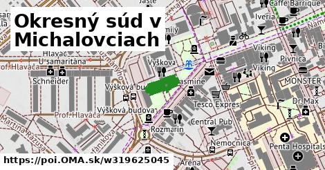 Okresný súd v Michalovciach