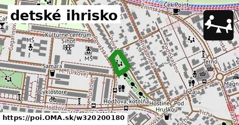 detské ihrisko