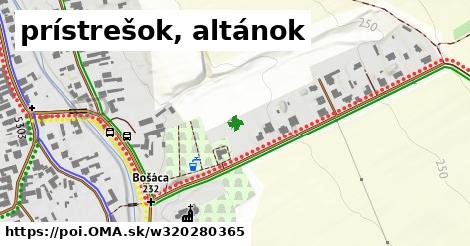 prístrešok, altánok