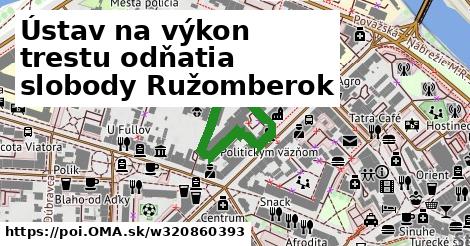 Ústav na výkon trestu odňatia slobody Ružomberok