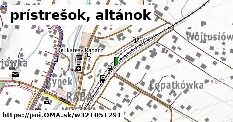 prístrešok, altánok