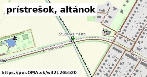 prístrešok, altánok