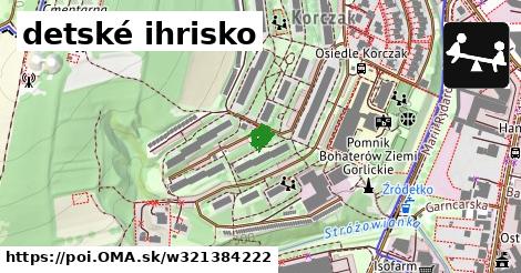 detské ihrisko