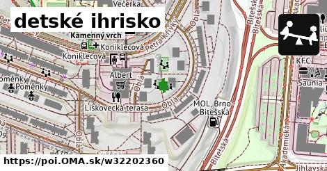 detské ihrisko