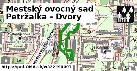 Mestský ovocný sad Petržalka - Dvory