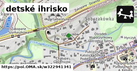 detské ihrisko