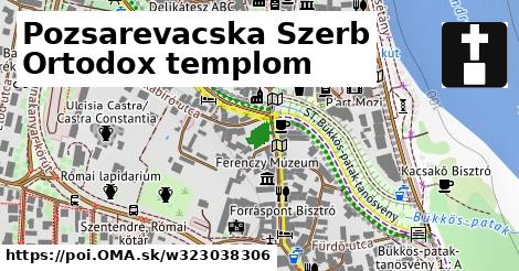 Pozsarevacska Szerb Ortodox templom