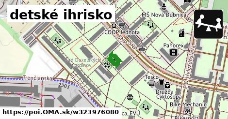 detské ihrisko