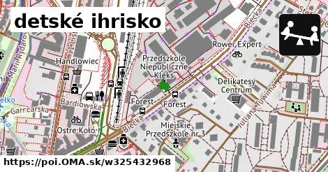 detské ihrisko