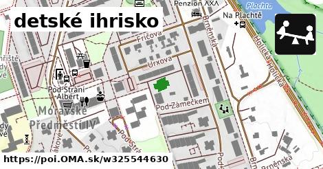 detské ihrisko