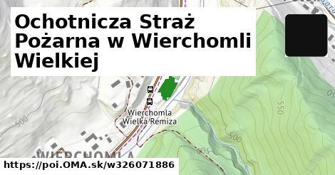 Ochotnicza Straż Pożarna w Wierchomli Wielkiej