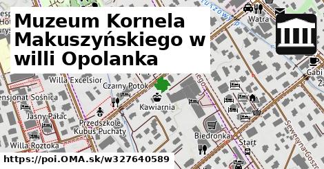 Muzeum Kornela Makuszyńskiego w willi Opolanka