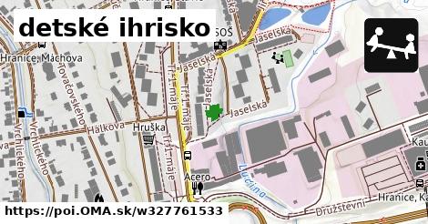 detské ihrisko