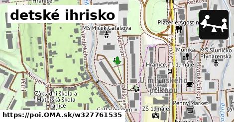 detské ihrisko