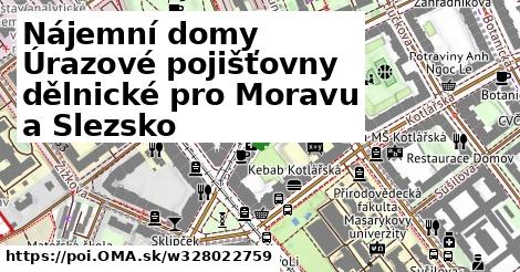Nájemní domy Úrazové pojišťovny dělnické pro Moravu a Slezsko