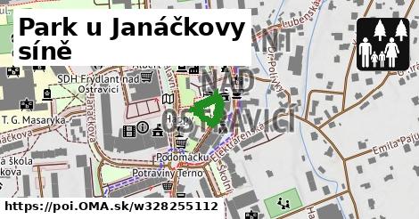 Park u Janáčkovy síně