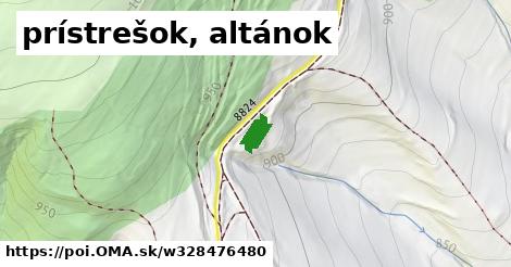 prístrešok, altánok