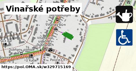 Vinařské potřeby