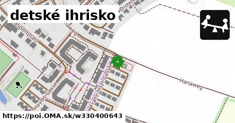 detské ihrisko