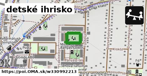 detské ihrisko