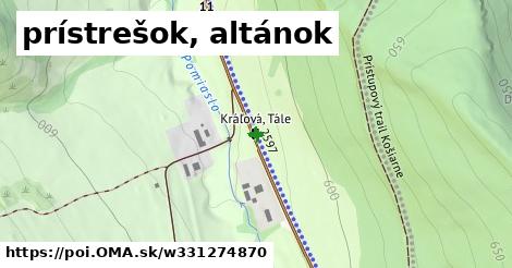 prístrešok, altánok