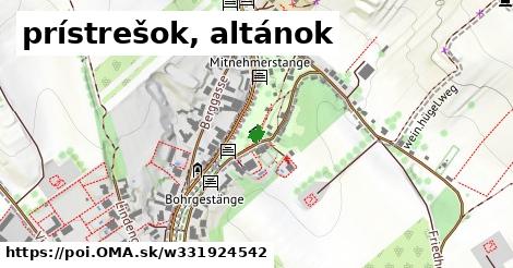 prístrešok, altánok