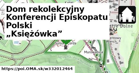 Dom rekolekcyjny Konferencji Episkopatu Polski „Księżówka”