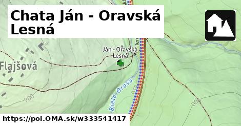 Chata Ján - Oravská Lesná