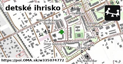 detské ihrisko