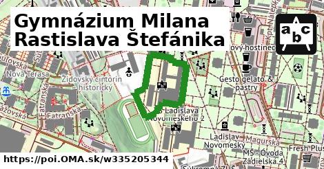 Gymnázium Milana Rastislava Štefánika