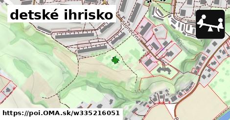 detské ihrisko