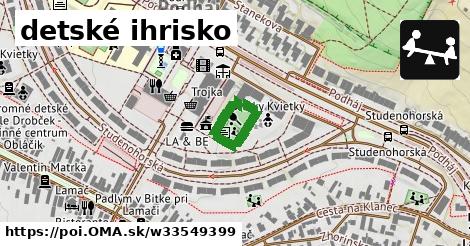 detské ihrisko