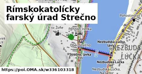 Rímskokatolícky farský úrad Strečno