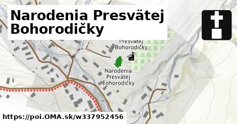 Narodenia Presvätej Bohorodičky