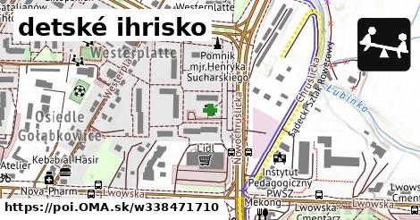 detské ihrisko