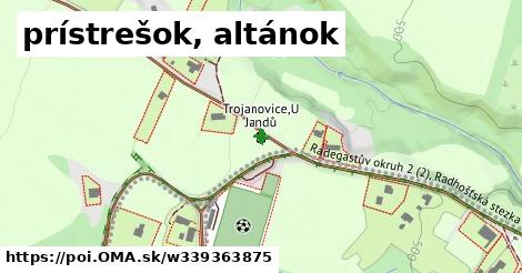 prístrešok, altánok