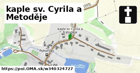 kaple sv. Cyrila a Metoděje