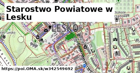 Starostwo Powiatowe w Lesku