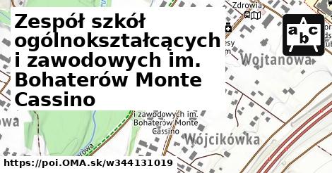 Zespół szkół ogólnokształcących i zawodowych im. Bohaterów Monte Cassino