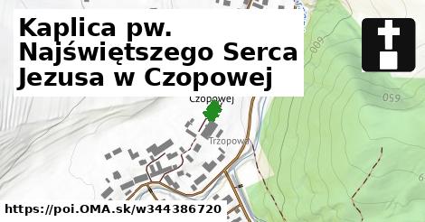 Kaplica pw. Najświętszego Serca Jezusa w Czopowej