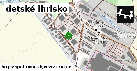 detské ihrisko